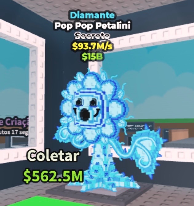 Pop pop petalini diamante 93.7m