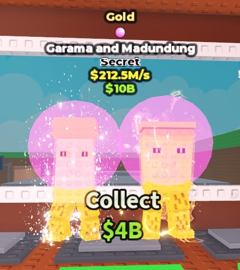 Garama and Madundung Gold 212.5M/s