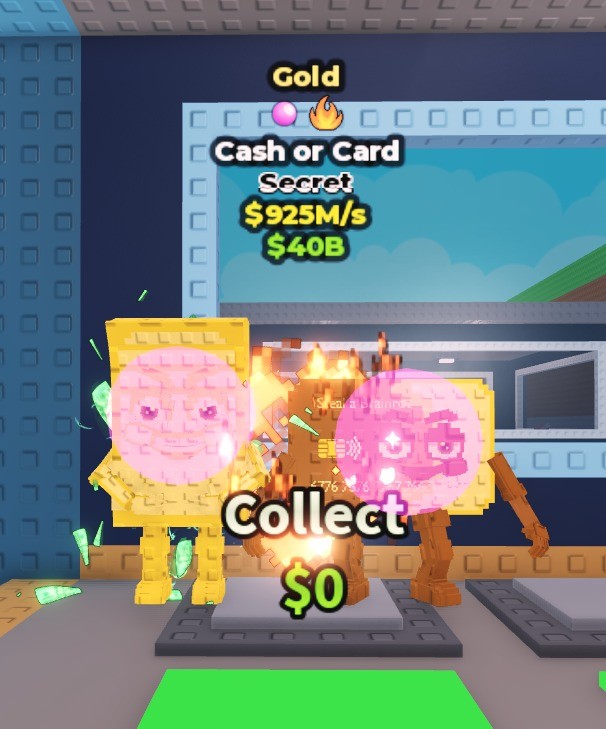 Cash or Card Gold 925M/s