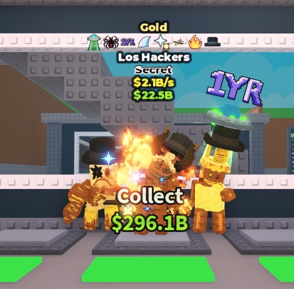 Los Hackers Gold 2.1B/s
