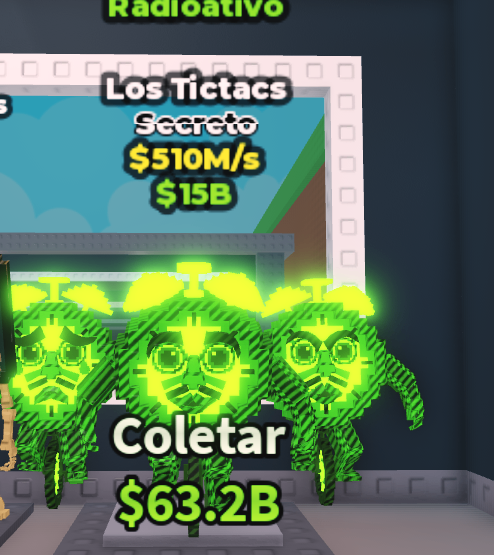 Los tictacs Radioativo 510M/s