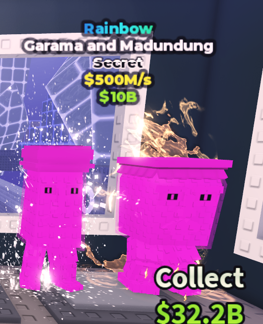 Garama and Madundung Rainbow 500M/s