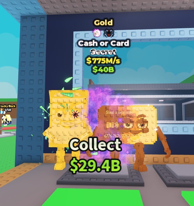 Cash or Card Gold 775M/s