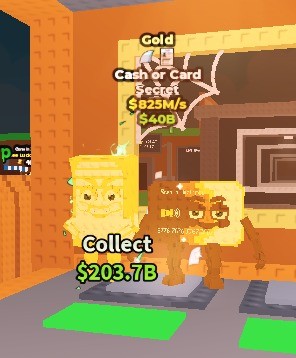 Cash or Card Gold 825M/s