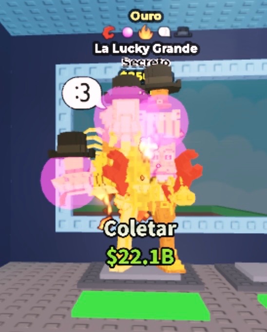 La lucky 850m Gold