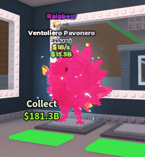 Ventoliero Pavonero Rainbow 1B/s