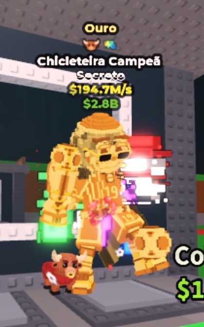 Chicleteira Campeã Gold 194.7M/s