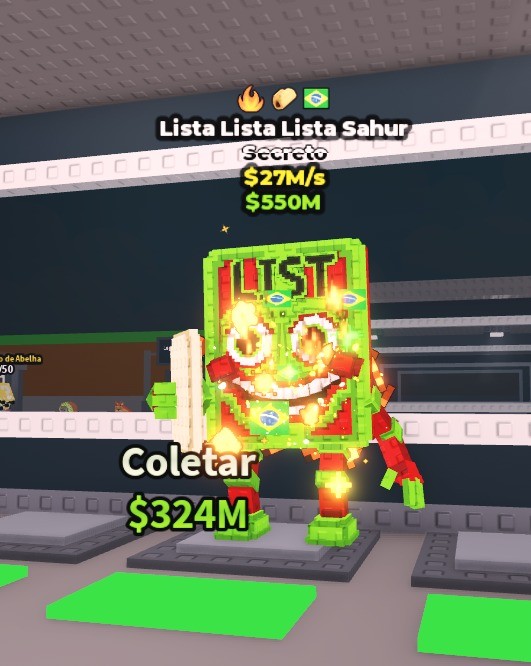 List List Sahur 27M PET RARO