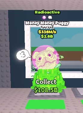 Money Puggy Radioativo 336M/s