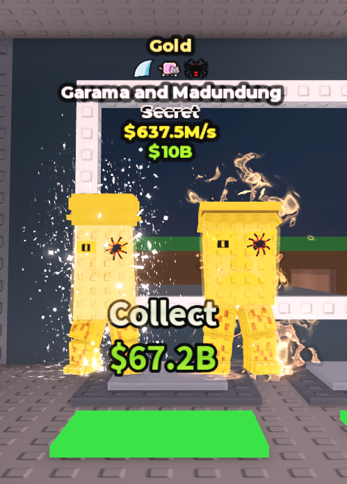 Garama and Madundung Gold 637.5M/s
