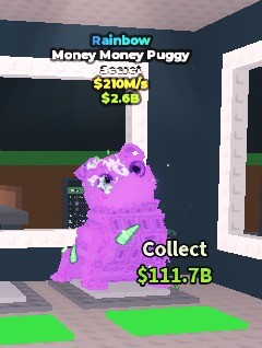 Money Puggy Rainbow 210M/s