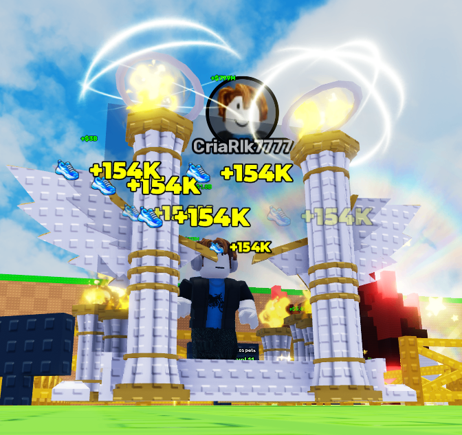 CriaRlk7777 / 2 DIVINOS - 60B DE VELOCIDADE - 28B DE MONEY/S - 6 ETERNALS